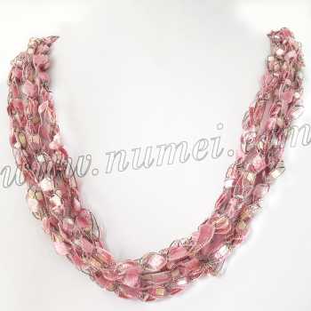 Handmade Ribbon Necklace MG10364