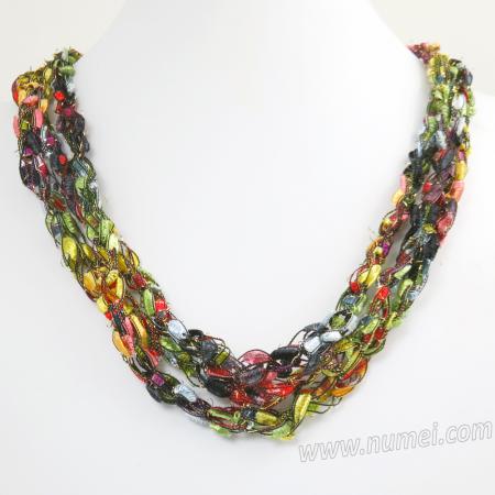 Handmade Ribbon Necklace MG93118