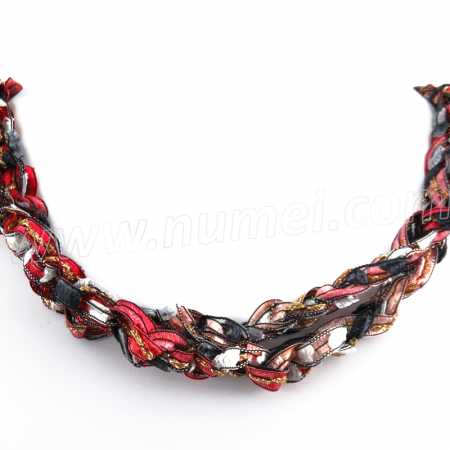 Handmade Ribbon Necklace QM1670