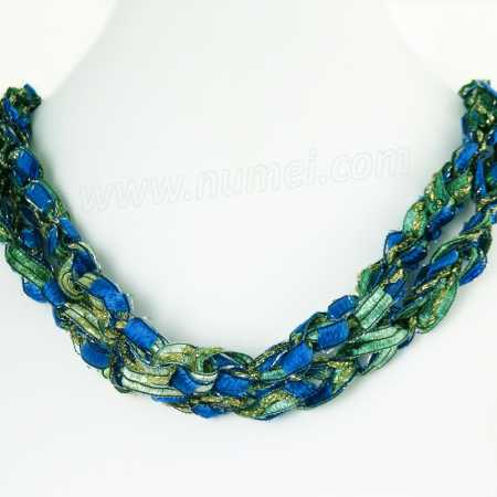 Handmade Ribbon Necklace QM68120