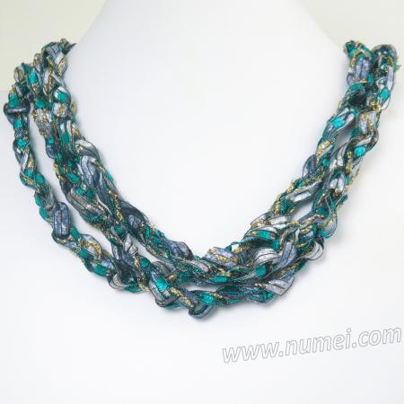 Handmade Ribbon Necklace QR99115