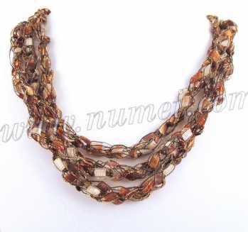 Handmade Ribbon Necklace EG7676