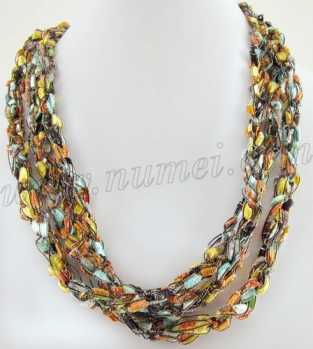 Handmade Ribbon Necklace ME69829