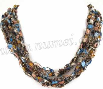 Handmade Ribbon Necklace MG6082