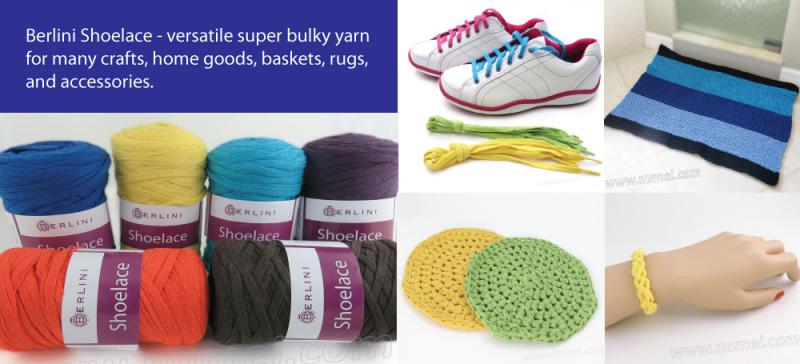Super Bulky Cotton Ribbon Yarn at NuMei Yarn | numei.com