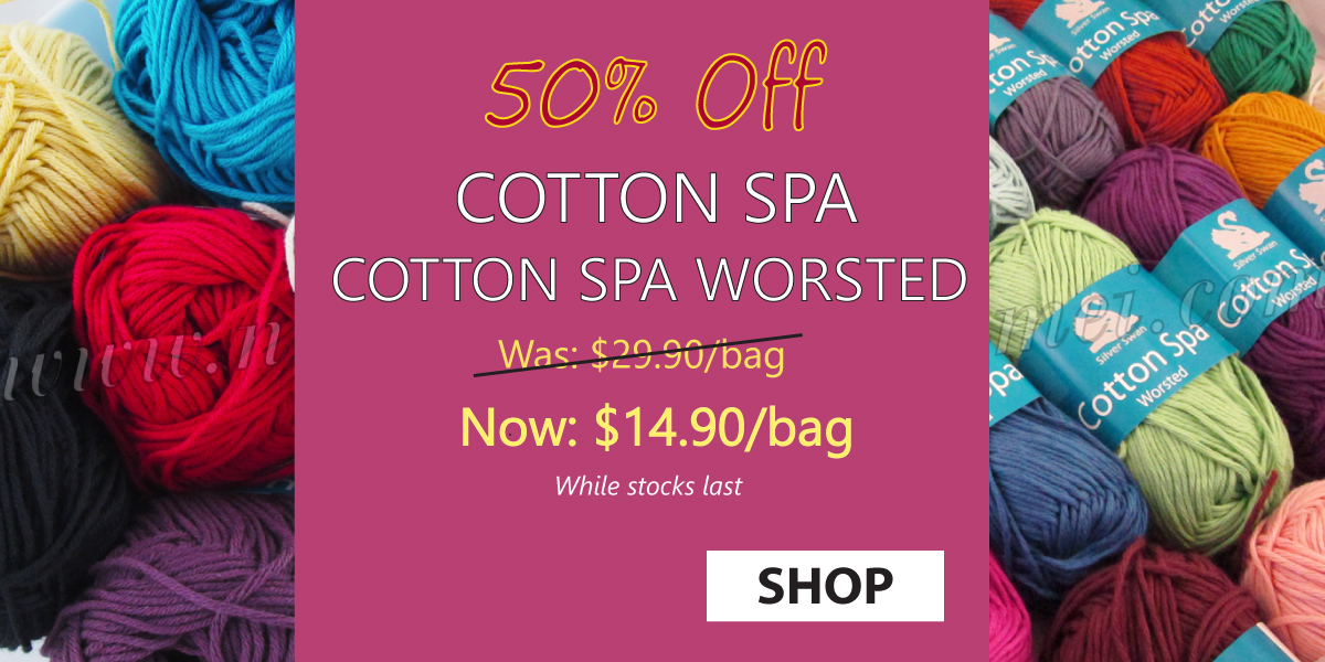 50% Off Cotton Spa Cotton Bamboo Yarn