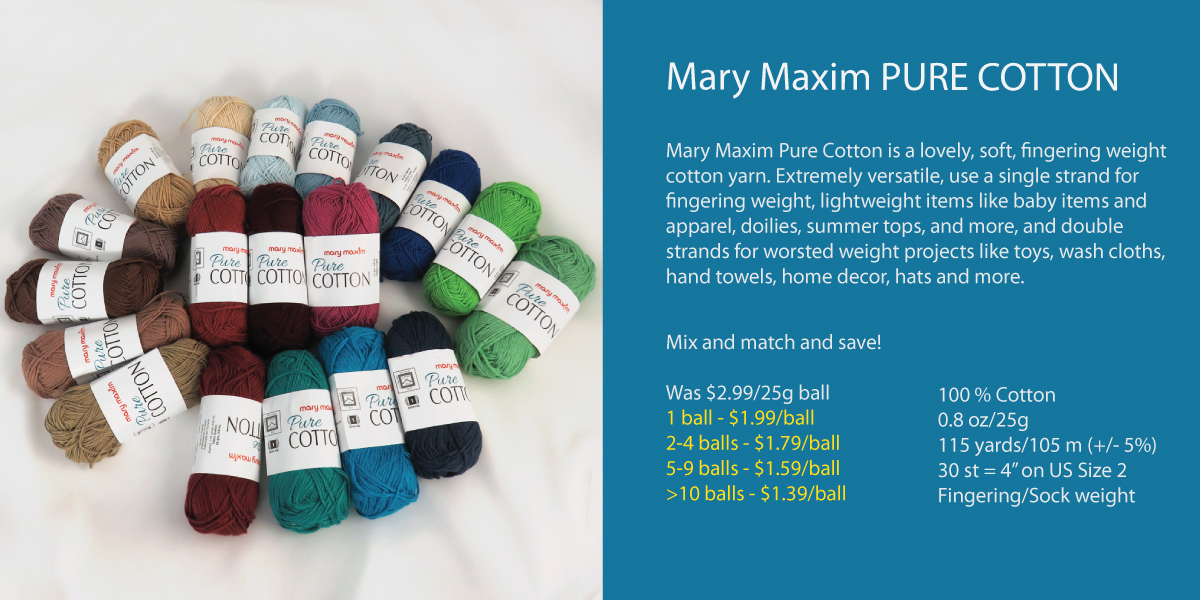 Mary Maxim Pure Cotton