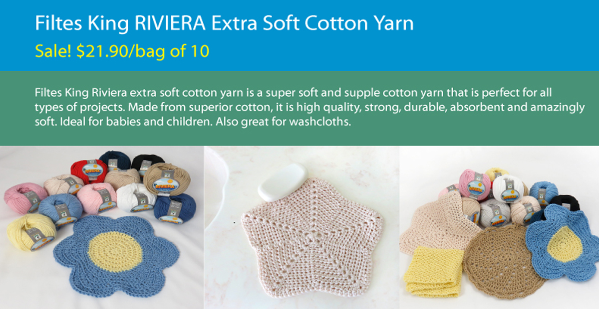 Riviera Cotton Yarn Sale