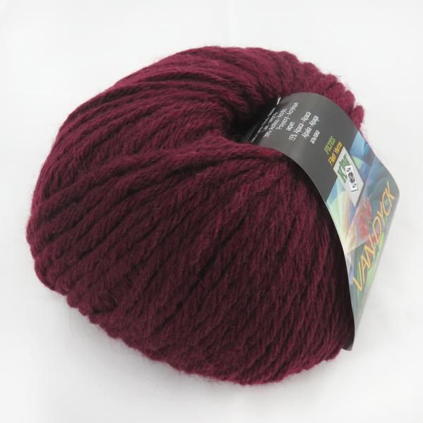 Filtes King Van Dyck 343 Burgundy - 100g Ball