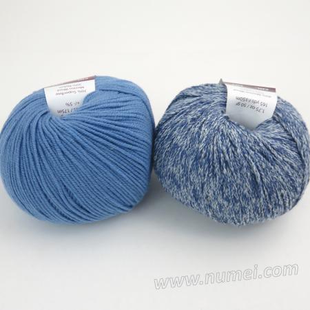 Berlini Palisades 13/Merino Butter 9 Combo Pack - Classic Blue/Lake Blue