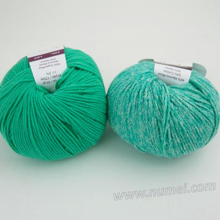 Berlini Palisades 2/Merino Butter 11 Combo Pack - Brilliant Green/Mint