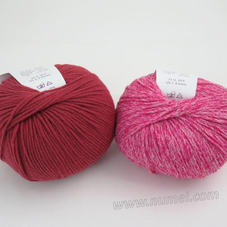 Berlini Palisades 6/Merino Butter 7 Combo Pack - Hot Pink/Earth Red