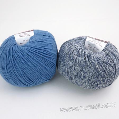 Berlini Palisades 8/Merino Butter 9 Combo Pack - Denim/Lake Blue