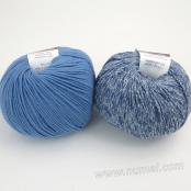 Berlini Palisades 13/Merino Butter 9 Combo Pack - Classic Blue/Lake Blue