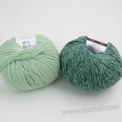 Berlini Palisades 7/Merino Butter 10 Combo Pack - Forest Green/Quiet Green