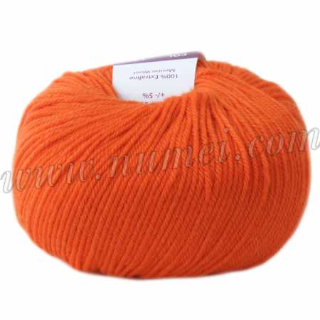 Berlini Merino Velvet Sock 23 Tangerine