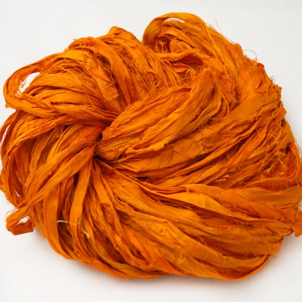 Yarnlala Sari Symphony 5 Orange Marmalade