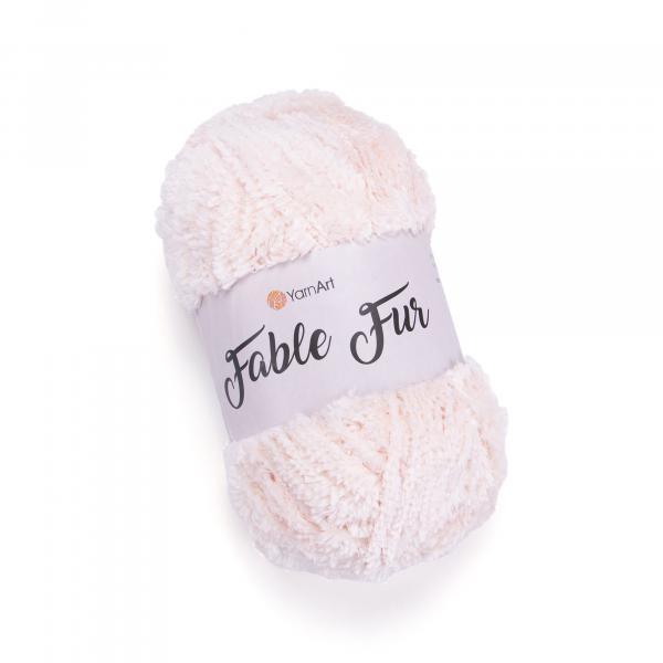 YarnArt Fable Fur 976 Soft Peach - 100g Ball