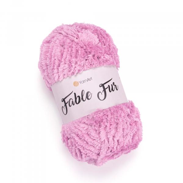 YarnArt Fable Fur 978 Lilac - 100g Ball