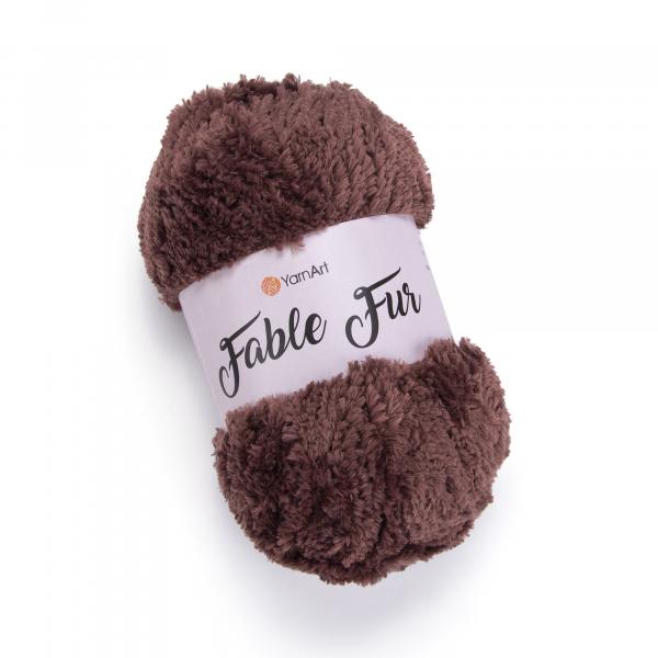 YarnArt Fable Fur 986 Sable - 100g Ball