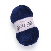 YarnArt Fable Fur 987 Royal Blue - 100g Ball