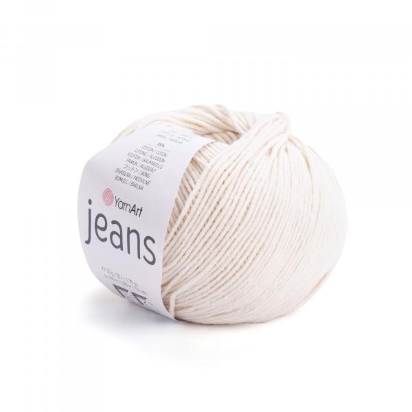 YarnArt Jeans 05 Ecru - 50g Ball