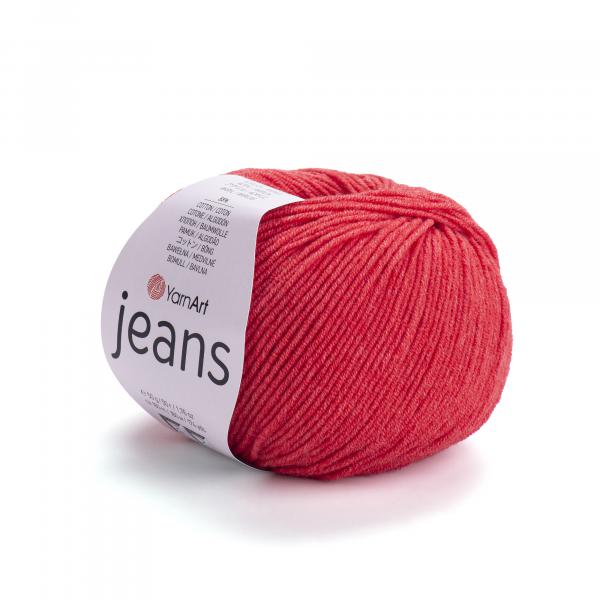 YarnArt Jeans 26 Tomato - 50g Ball
