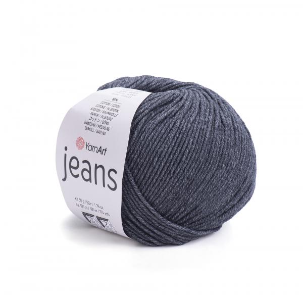 YarnArt Jeans 28 Dark Grey - 50g Ball