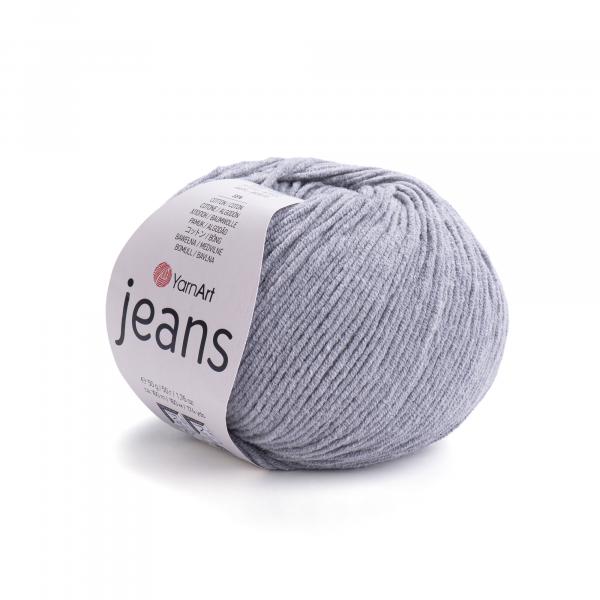 YarnArt Jeans 46 Light Grey - 50g Ball