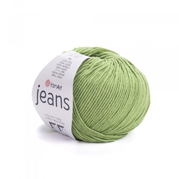 YarnArt Jeans 69 Chartreuse - 50g Ball