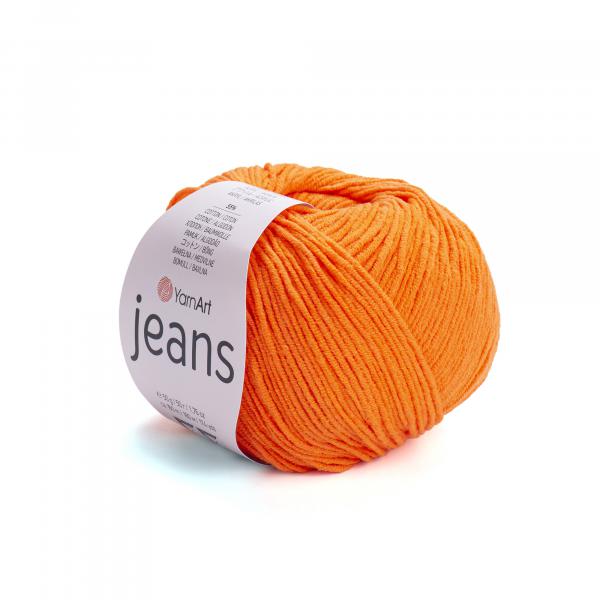 YarnArt Jeans 77 Orange - 50g Ball