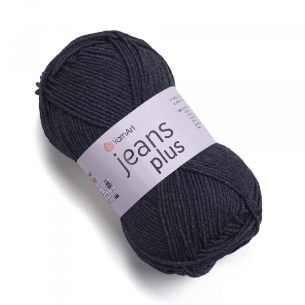 YarnArt Jeans Plus 28 Dark Grey - 100g Ball