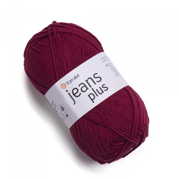 YarnArt Jeans Plus 66 Wine - 100g Ball