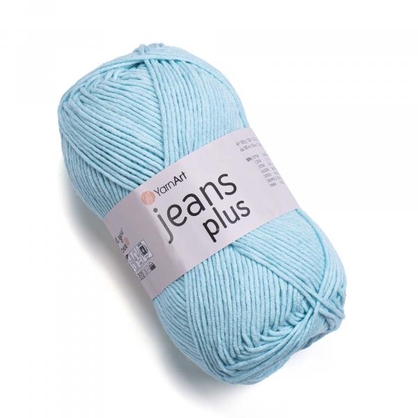 YarnArt Jeans Plus 76 Blue Light - 100g Ball