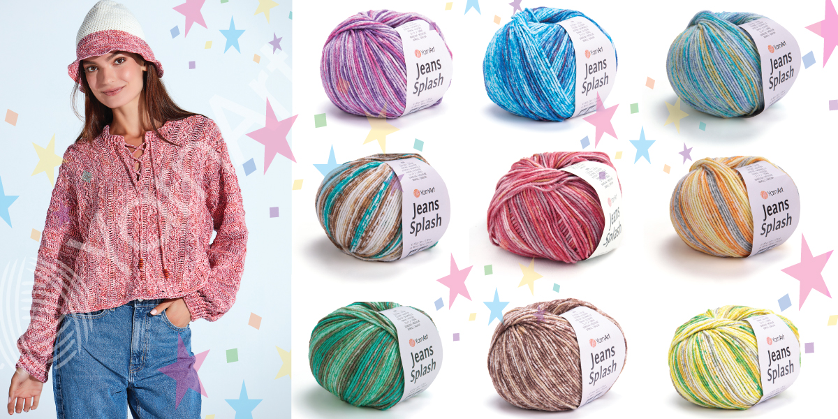 YarnArt Jeans Splash Yarn