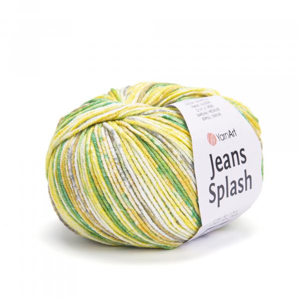 YarnArt Jeans Splash 948 Lemon Lime - 50g Ball