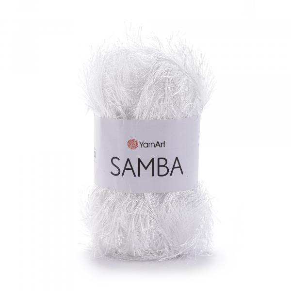 YarnArt Samba 01 White - 100g Ball