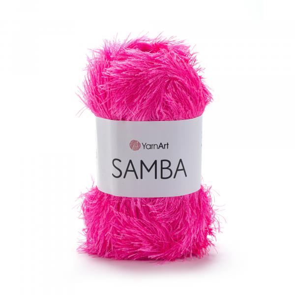 YarnArt Samba 08 Neon Pink - 100g Ball