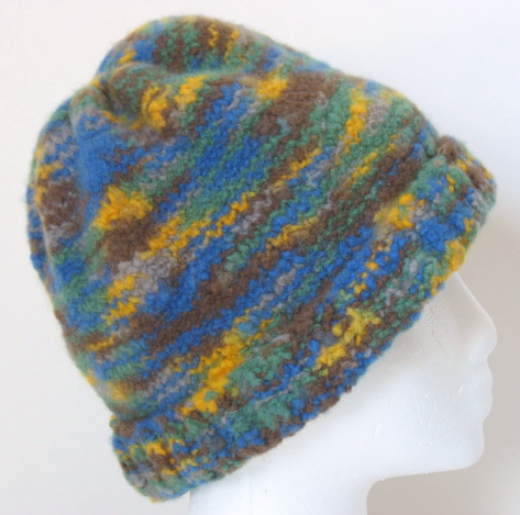 Roll Brim And Felted Hats Knitting Patterns