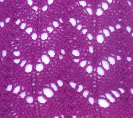 Free Pattern: Easy Trellis Lace Scarf В« KnitCulture.com