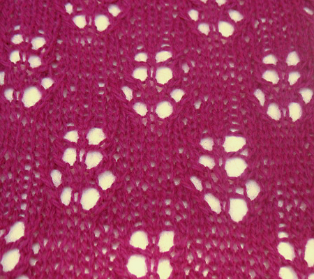 NobleKnits Knitting Blog: Free Knitting Patterns: Rustic Lace Scarf