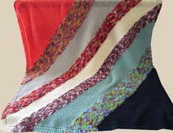 Ravelry: Baby Love Diagonal Baby Blanket pattern by Lion Brand Yarn